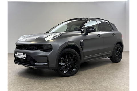 Lynk Co 01 1.5 | UNIEK Matte Grijs | 262PK Pano LED Sfeer 360Camera Memory ACC Virtual Carplay Clima Navi 20"LMV