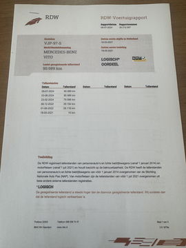 Mercedes-Benz Vito 116 CDI Lang AIRCO / CRUISE CONTROLE / NAVI / L2H1
