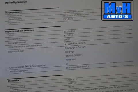Škoda Octavia Combi 1.4 TSI RS iV PHEV Business 245PK|RS SEATS|PANO
