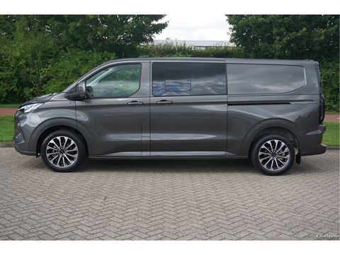 Ford Transit Custom 320L 170PK DC JWR Edition AUT BPM VRIJ!! Navi, ACC, Trekhaak, 360° Cam, 19" Velgen NR. 744