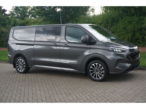 Ford Transit Custom 320L 170PK DC JWR Edition AUT BPM VRIJ!! Navi, ACC, Trekhaak, 360° Cam, 19" Velgen NR. 744
