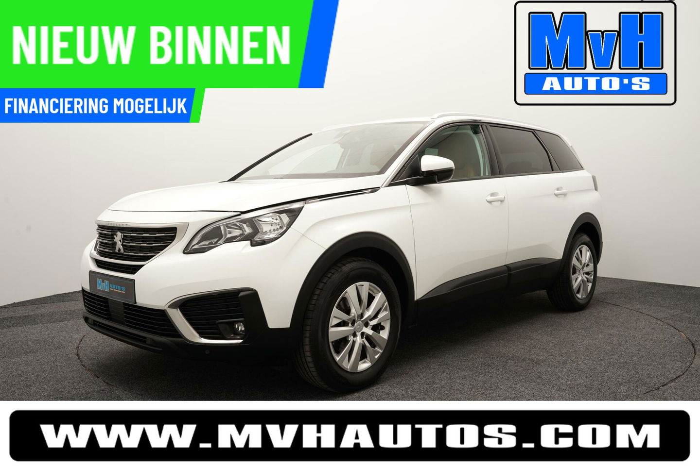 Peugeot 5008 1.2 PureTech Allure 7.Pers|NIEUW DB-RIEM|LEER|TREKH