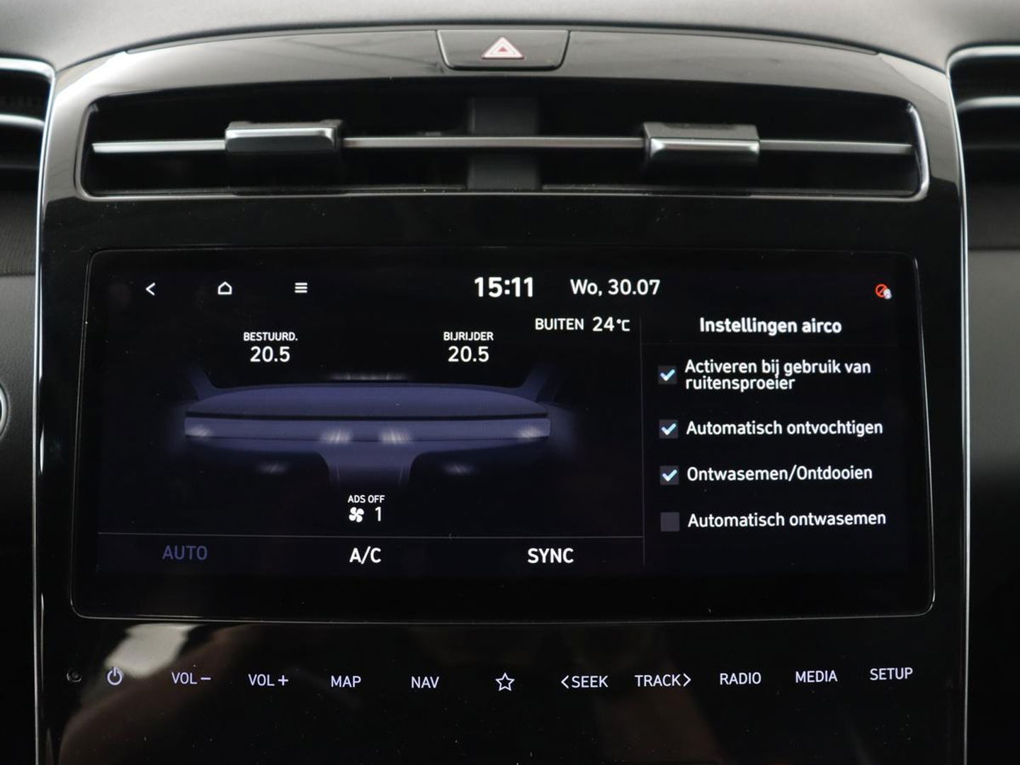 Hyundai Tucson 1.6 T-GDI PHEV Premium 4WD | Leder | Stoelventilatie | 360 Camera | Memory | Adaptive cruise | Full LED | Carplay | Navigatie