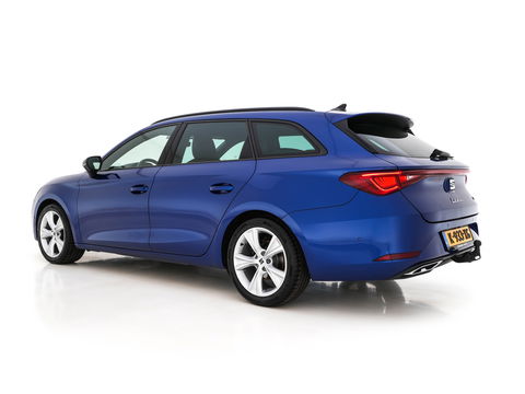 SEAT Leon Sportstourer 1.5 eTSI FR Launch Edition Aut. *FULL-LED | DIGI-COCKPIT | NAVI-FULLMAP | LEATHER-MICROFIBRE | CARPLAY | KEYLESS | SHIFT-PADDLES | SPORT-SEATS | HEATED-SEATS | AMBIENT-LIGHT | CAMERA | ECC | PDC | CRUISE | TOWBAR | 17'