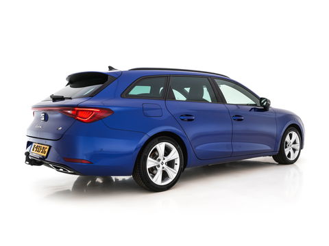 SEAT Leon Sportstourer 1.5 eTSI FR Launch Edition Aut. *FULL-LED | DIGI-COCKPIT | NAVI-FULLMAP | LEATHER-MICROFIBRE | CARPLAY | KEYLESS | SHIFT-PADDLES | SPORT-SEATS | HEATED-SEATS | AMBIENT-LIGHT | CAMERA | ECC | PDC | CRUISE | TOWBAR | 17'