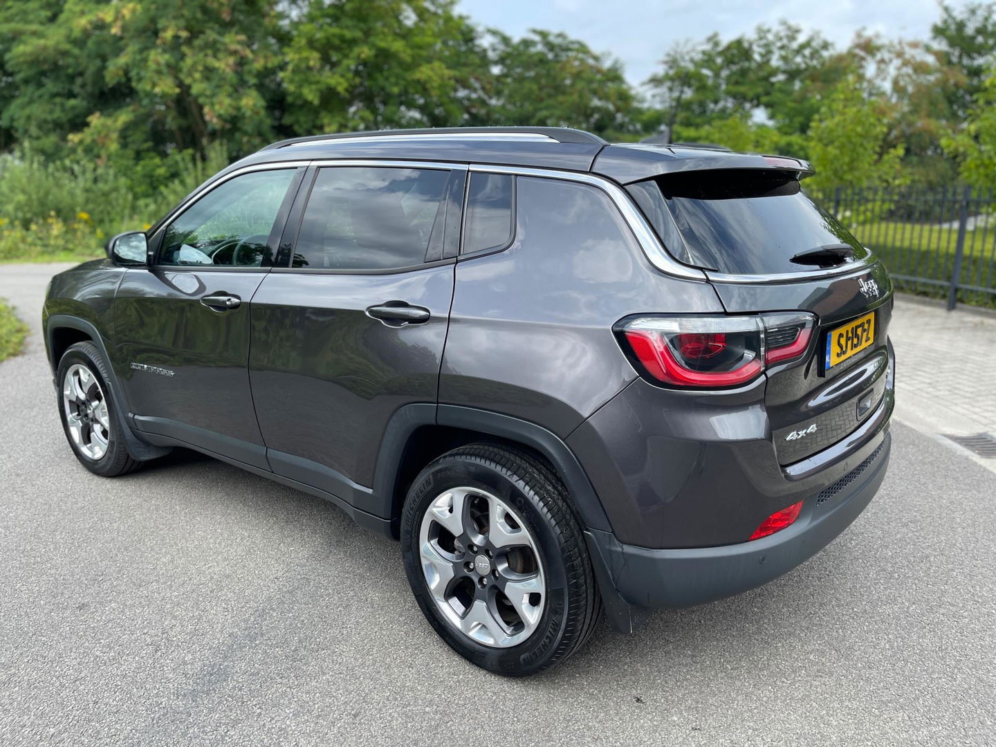 Jeep Compass 1.4 MultiAir Opening Edition 4x4 AUTOMAAT LEER NAVI CAMERA TREKHAAK