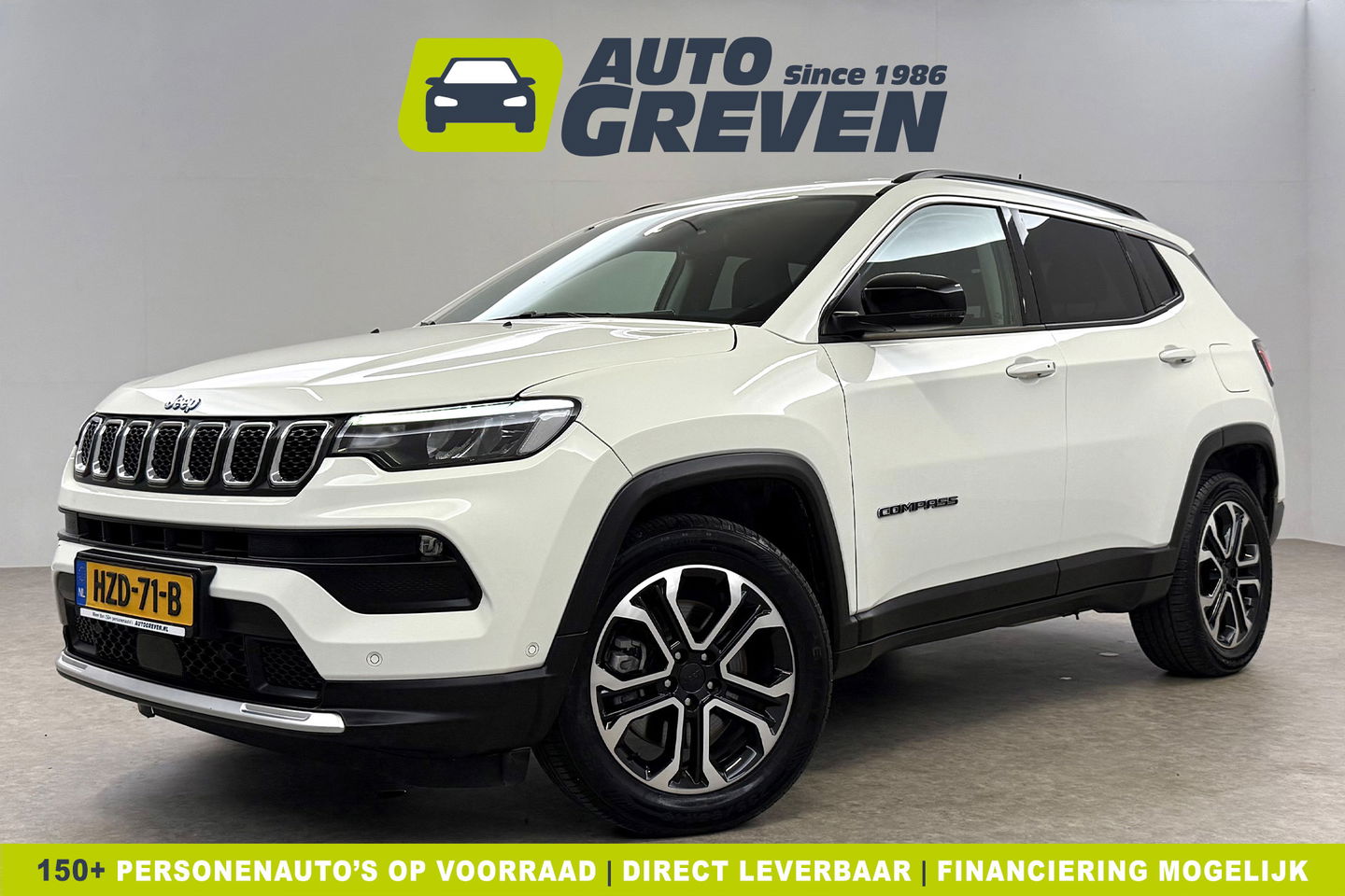 Jeep Compass 4xe Plug-in Hybrid 191PK Camera LED Carplay Clima Cruise Navi PDC 18''LMV