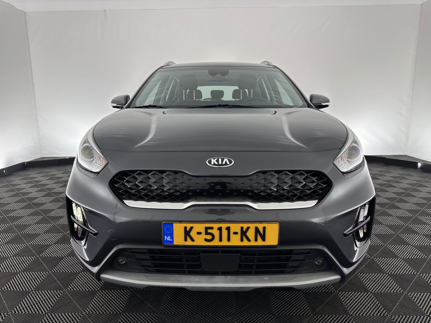 Kia Niro 1.6 GDi Hybrid DynamicLine (INCL.BTW) *ADAPTIVE-CRUISE | 1/2LEATHER | NAVI-FULLMAP | COMFORT-SEATS | CAMERA | DAB+ | KEYLESS | 16''ALU | ECC | PDC*