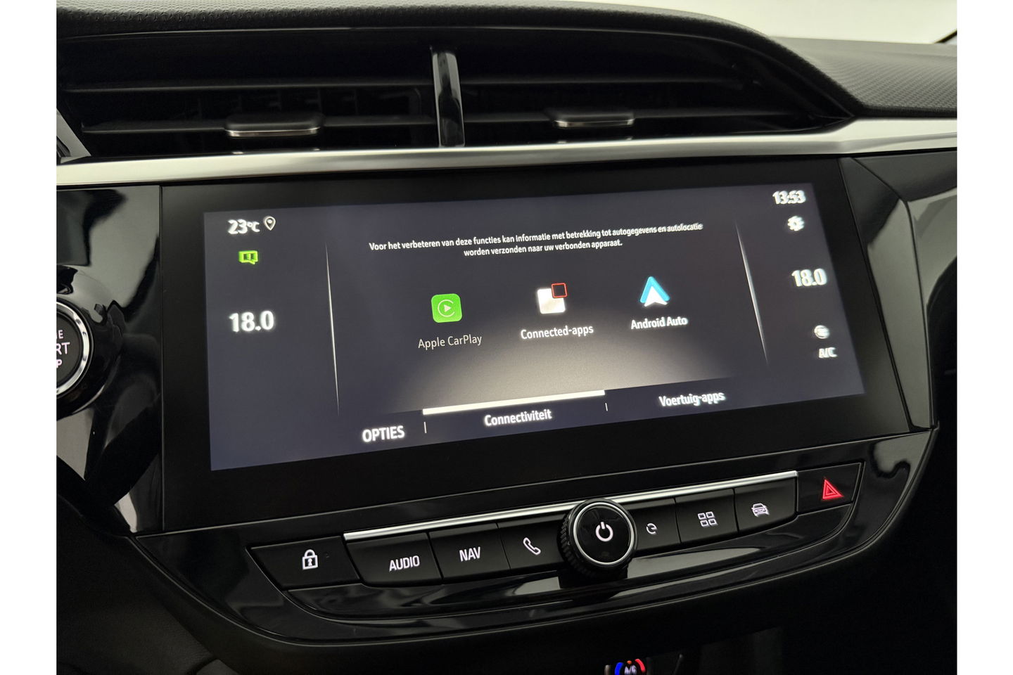 Opel CORSA-E Elegance 50 kWh 136PK 360 Camera Carplay Cruise Clima LED Virtual Navi PDC 17"LMV