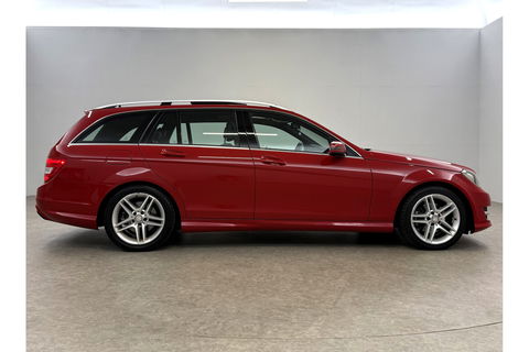Mercedes-Benz C-Klasse 180 Business Class Avantgarde AMG 157PK Pano Trekhaak Clima Cruise Navi PDC 17''LMV