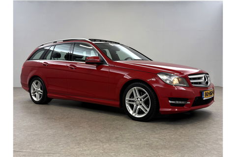 Mercedes-Benz C-Klasse 180 Business Class Avantgarde AMG 157PK Pano Trekhaak Clima Cruise Navi PDC 17''LMV