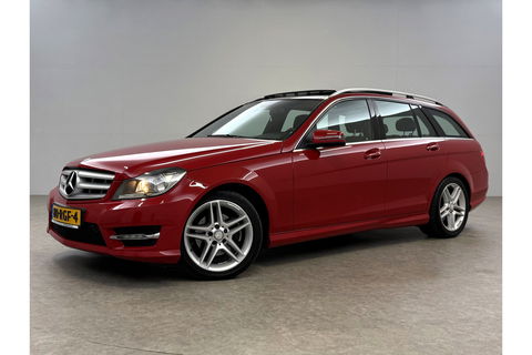 Mercedes-Benz C-Klasse 180 Business Class Avantgarde AMG 157PK Pano Trekhaak Clima Cruise Navi PDC 17''LMV