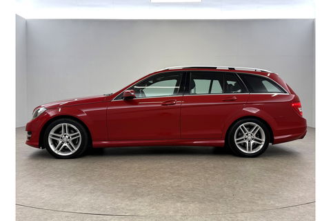 Mercedes-Benz C-Klasse 180 Business Class Avantgarde AMG 157PK Pano Trekhaak Clima Cruise Navi PDC 17''LMV