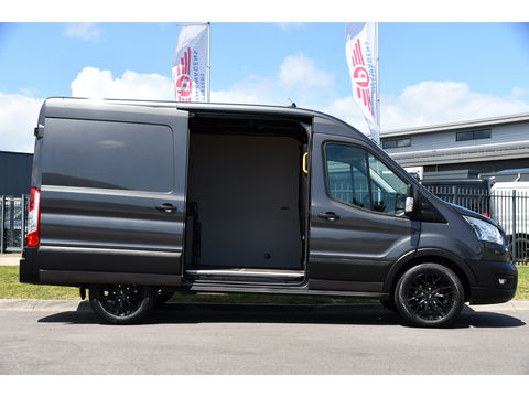 Ford Transit 2.0 TDCI L2H2 Raptor Edition Camera, Cruise, Carplay, 130pk, BLIS, Sensoren, Multimedia, Uniek!