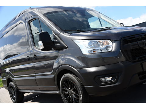 Ford Transit 2.0 TDCI L2H2 Raptor Edition Camera, Cruise, Carplay, 130pk, BLIS, Sensoren, Multimedia, Uniek!