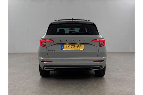 Škoda Karoq 1.5 TSI ACT 150PK Sportline Pano Sfeer Carplay Virtual Camera LED Clima Cruise Navi PDC 19''LMV