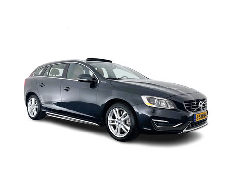 Volvo V60 2.4 D6 AWD Plug-In Hybrid Summum AIRCO DEFECT Aut. *PANO | LUXURY-LEATHER | XENON | MEMORY-PACK | COMFORT/HEATED-SEATS | NAVI-FULLMAP | CAMERA | ECC | PDC | CRUISE | 17''ALU*