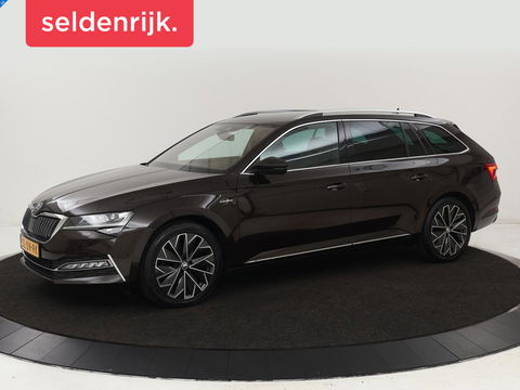 Škoda Superb 1.4 TSI iV Laurin & Klement | Leder | Trekhaak | Adaptive cruise | Stoelverwarming | Canton Sound | Virtual Cockpit | Navigatie | Memory | Achterbankverwarming | Full LED | Keyless | Carplay | PHEV