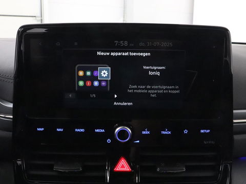 Hyundai IONIQ 1.6 GDi Premium+ | Stoelventilatie | Leder | Trekhaak | Camera | Memory | Infinity Sound | Adaptive cruise | Navigatie | Achterbankverwarming | Keyless | Full LED