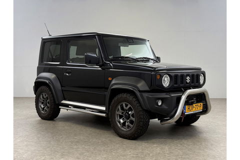 Suzuki Jimny 1.5 Allgrip 4x4 Airco Bullbar Lier Trekhaak Camera Cruise Navi LED Sidebars 4 Persoons 15"LMV
