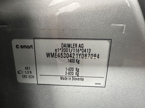 Smart Forfour 1.0 Pure *AIRCO | CRUISE | COMFORT-SEATS | 15''ALU*