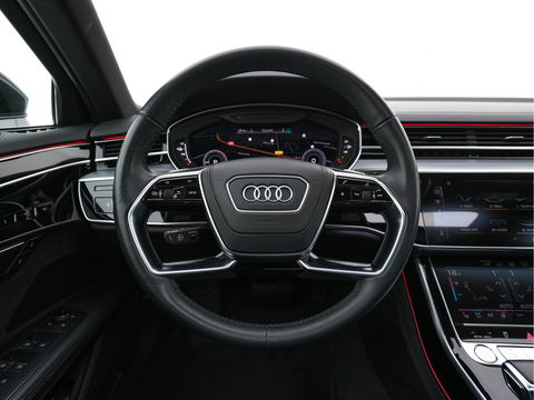 Audi A8 60 TFSI e quattro Lang Pro Line Plus (INCL.BTW) *PANO | VALCONA-LEATHER | MATRIX-LED | ADAPTIVE-CRUISE | BLIND-SPOT | SOFT-CLOSE | BANG&OLUFSEN | TOP-VIEW | MEMORY-PACK | MASSAGE | KEYLESS | DIGI-COCKPIT | NAVI-FULLMAP | 20''ALU