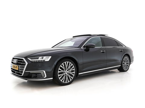 Audi A8 60 TFSI e quattro Lang Pro Line Plus (INCL.BTW) *PANO | VALCONA-LEATHER | MATRIX-LED | ADAPTIVE-CRUISE | BLIND-SPOT | SOFT-CLOSE | BANG&OLUFSEN | TOP-VIEW | MEMORY-PACK | MASSAGE | KEYLESS | DIGI-COCKPIT | NAVI-FULLMAP | 20''ALU