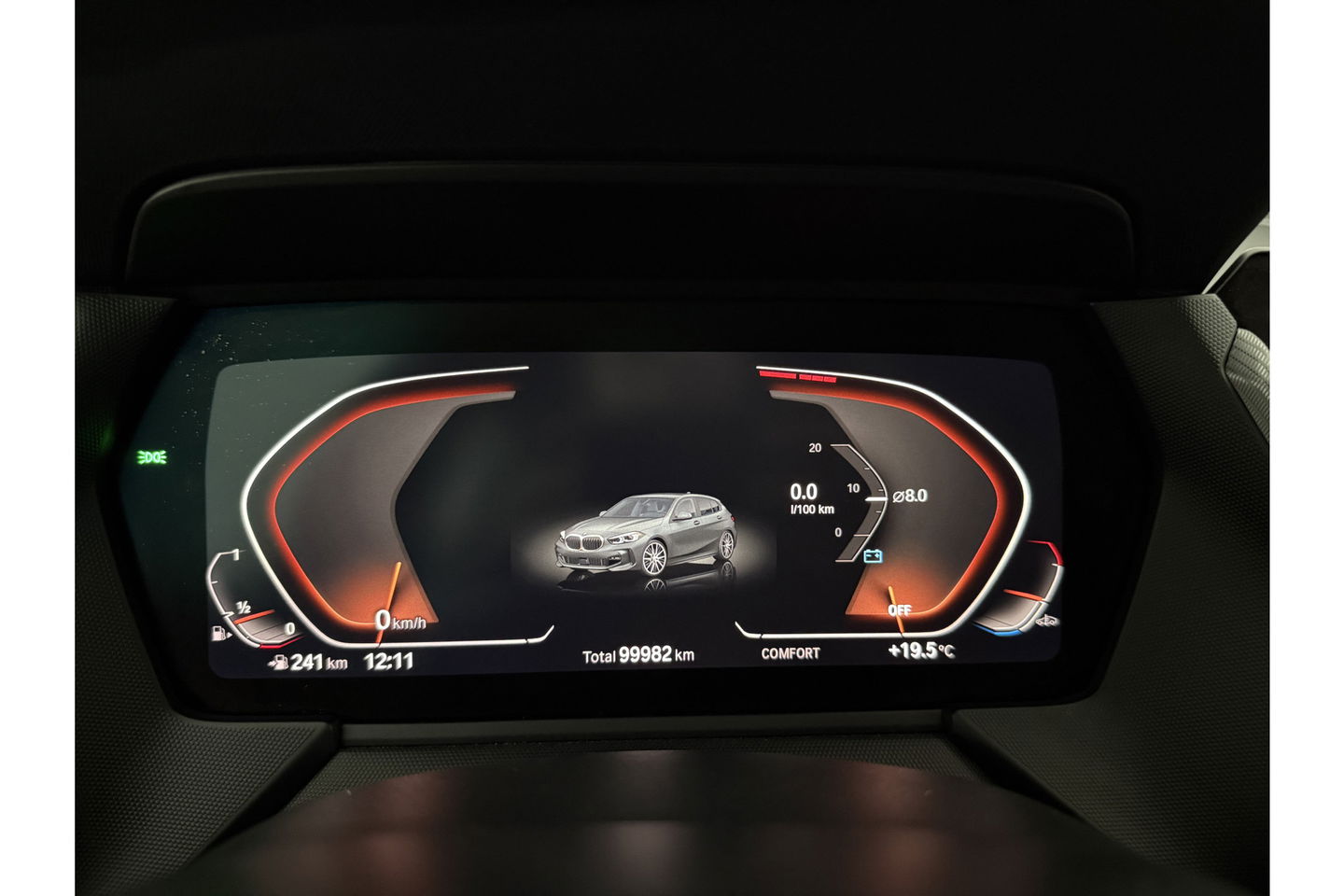 BMW 1-serie 118i M-Sport 141PK Pano Sfeer Virtual LED Carplay Clima Cruise Navi PDC 19"LMV
