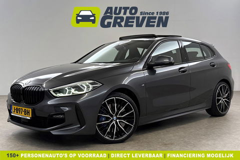 BMW 1-serie 118i M-Sport 141PK Pano Sfeer Virtual LED Carplay Clima Cruise Navi PDC 19"LMV