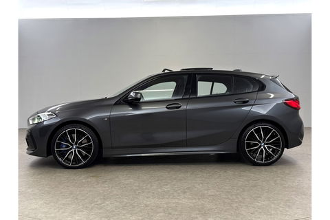 BMW 1-serie 118i M-Sport 141PK Pano Sfeer Virtual LED Carplay Clima Cruise Navi PDC 19"LMV