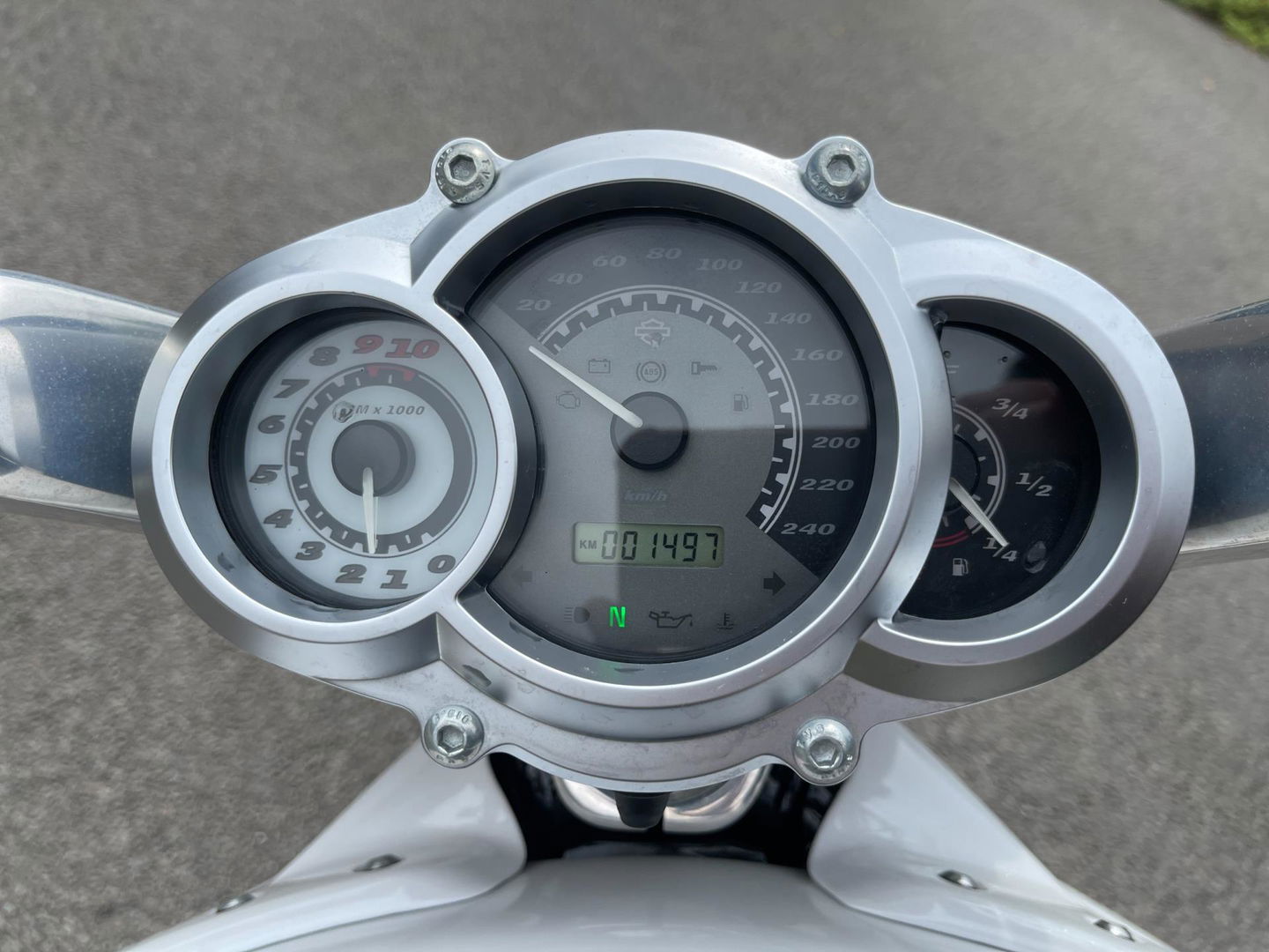 Harley Davidson Chopper VRSCF V-Rod Muscle STAGE.1 Vance & Hines Nl Geleverd 1e eigenaar