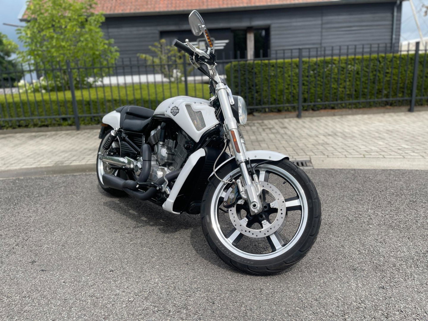 Harley Davidson Chopper VRSCF V-Rod Muscle STAGE.1 Vance & Hines Nl Geleverd 1e eigenaar