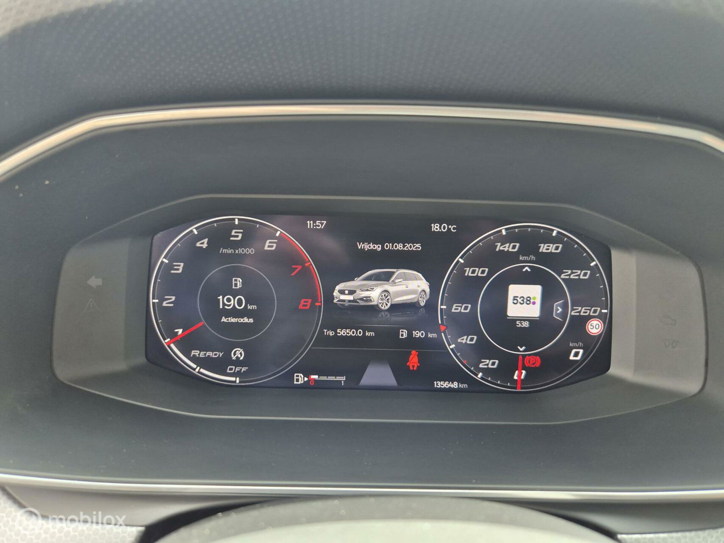 SEAT Leon Sportstourer 1.5 TSI Style Launch Edition, Leer, Virtual Cockpit