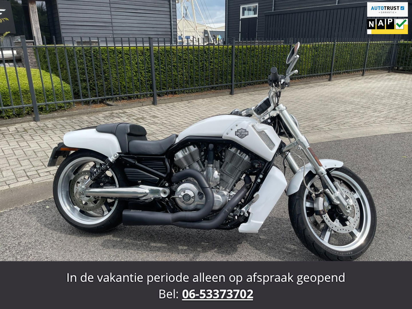 Harley Davidson Chopper VRSCF V-Rod Muscle STAGE.1 Vance & Hines Nl Geleverd 1e eigenaar