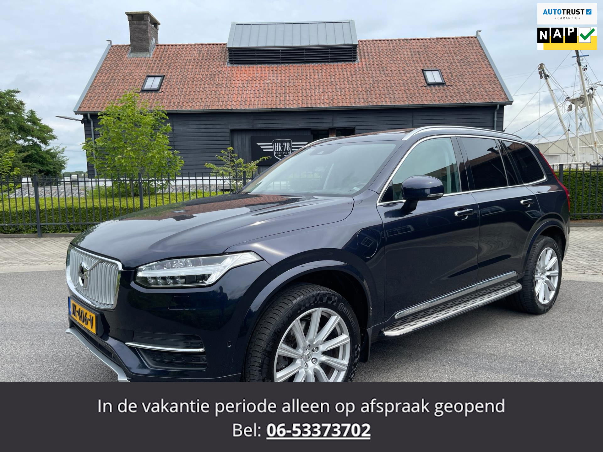 Volvo XC90 2.0 T8 Twin Engine Plug in Hybride AWD Inscription 7-Pers Panoramdak B&W Luchtvering Trekhaak