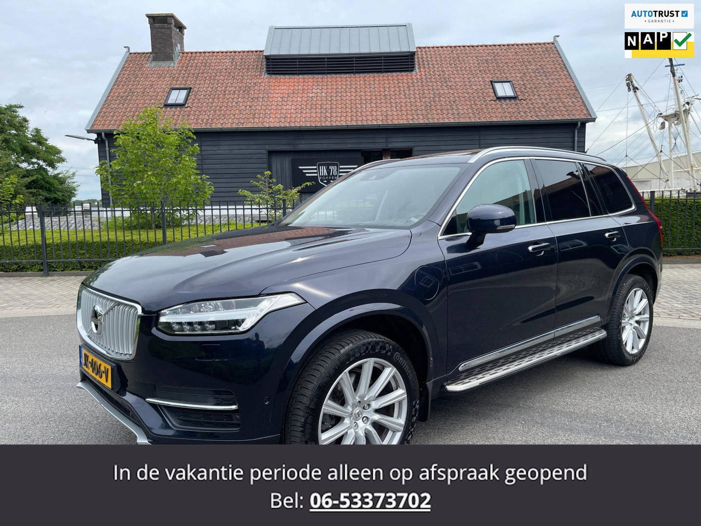 Volvo XC90 2.0 T8 Twin Engine Plug in Hybride AWD Inscription 7-Pers Panoramdak B&W Luchtvering Trekhaak