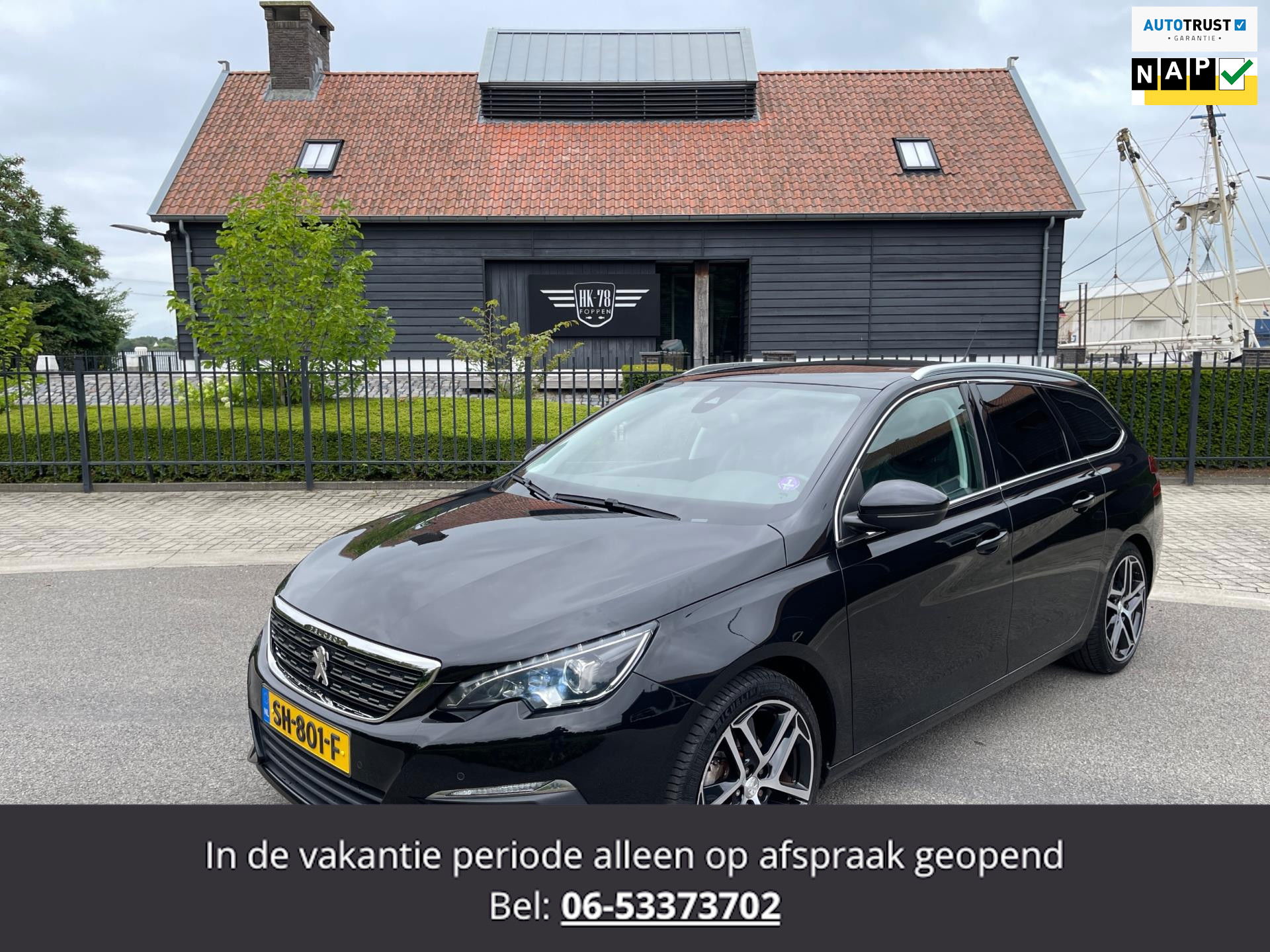 Peugeot 308 SW 1.2 PureTech Blue Lease Premium AUTOMAAT LEER PANODAK NAVI CAMERA