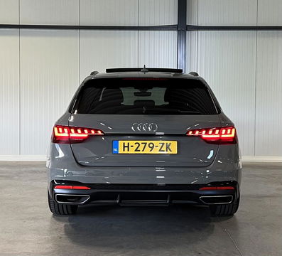 Audi A4 Avant 40 TFSI 3x S-line Pano Virtual Trekhaak Black