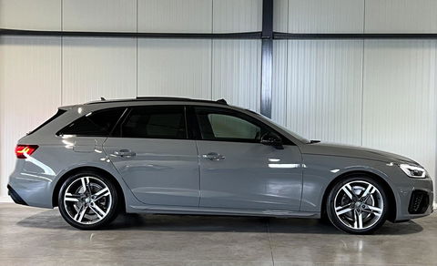 Audi A4 Avant 40 TFSI 3x S-line Pano Virtual Trekhaak Black