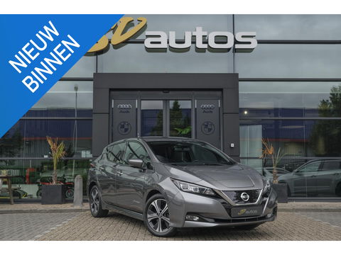 Nissan Leaf Tekna 150pk 40 kWh Leder 360 camera Bose audio MARGE Carplay Stoelverwarming voor+achter DAB