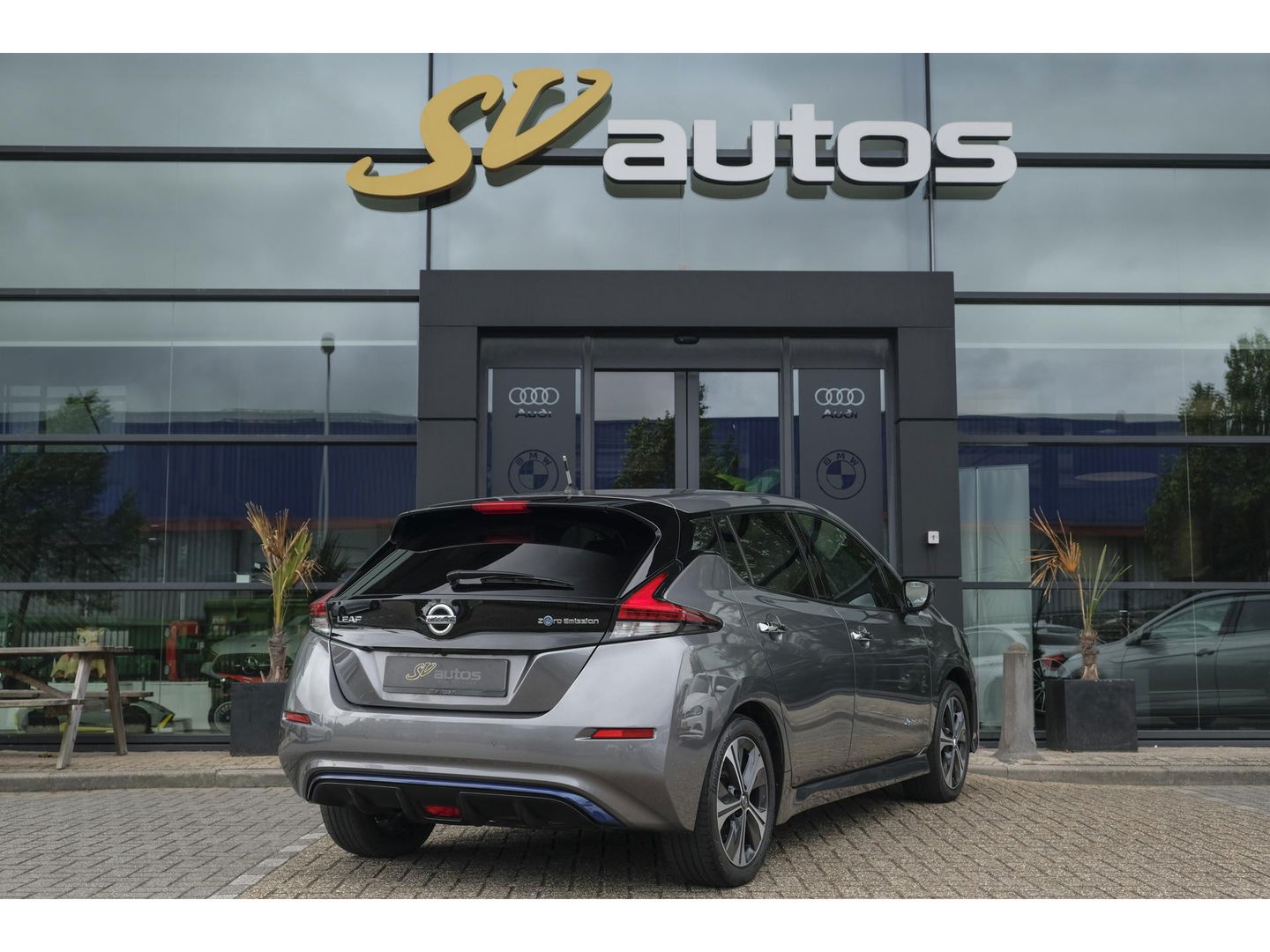 Nissan Leaf Tekna 150pk 40 kWh Leder 360 camera Bose audio MARGE Carplay Stoelverwarming voor+achter DAB