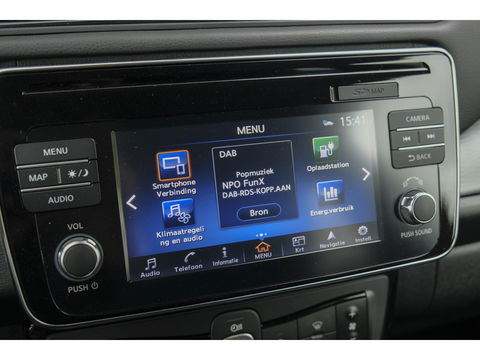 Nissan Leaf Tekna 150pk 40 kWh Leder 360 camera Bose audio MARGE Carplay Stoelverwarming voor+achter DAB