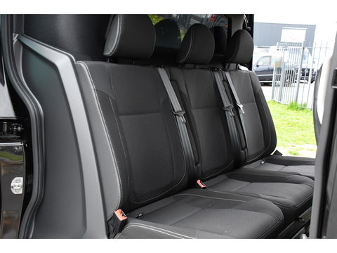 Renault Trafic 2.0 dCi 170 T29 L2H1 DC Luxe Black Edition Camera, Cruise, Carplay, 170PK, 2 x Schuifdeur, LED, Stoelverwarming, Clima, Keyless, Uniek!