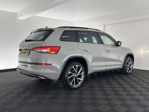 Škoda Kodiaq 1.5 TSI Sportline Business Aut. *PANO | LEATHER-ALCANTARA | FULL-LED | ADAPTIVE-CRUISE | BLIND-SPOT | MEMORY-PACK | CANTON-SOUND | CAMERA | KEYLESS | DIGI-COCKPIT | SPORT/HEATED-SEATS | DAB+ | AMBIENT-LIGHT | CARBON |