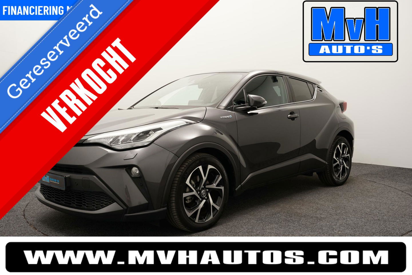 Toyota C-HR 1.8 Hybrid Dynamic|LEER|CAMERA|LED|CARPLAY|LUXE!