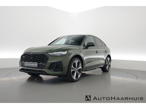 Audi Q5 Sportback 55 TFSI e S Line | District Groen | Luchtvering | HUD | Bang & Olufsen | 360cam |