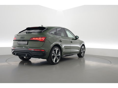 Audi Q5 Sportback 55 TFSI e S Line | District Groen | Luchtvering | HUD | Bang & Olufsen | 360cam |
