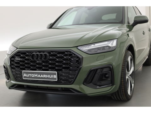Audi Q5 Sportback 55 TFSI e S Line | District Groen | Luchtvering | HUD | Bang & Olufsen | 360cam |