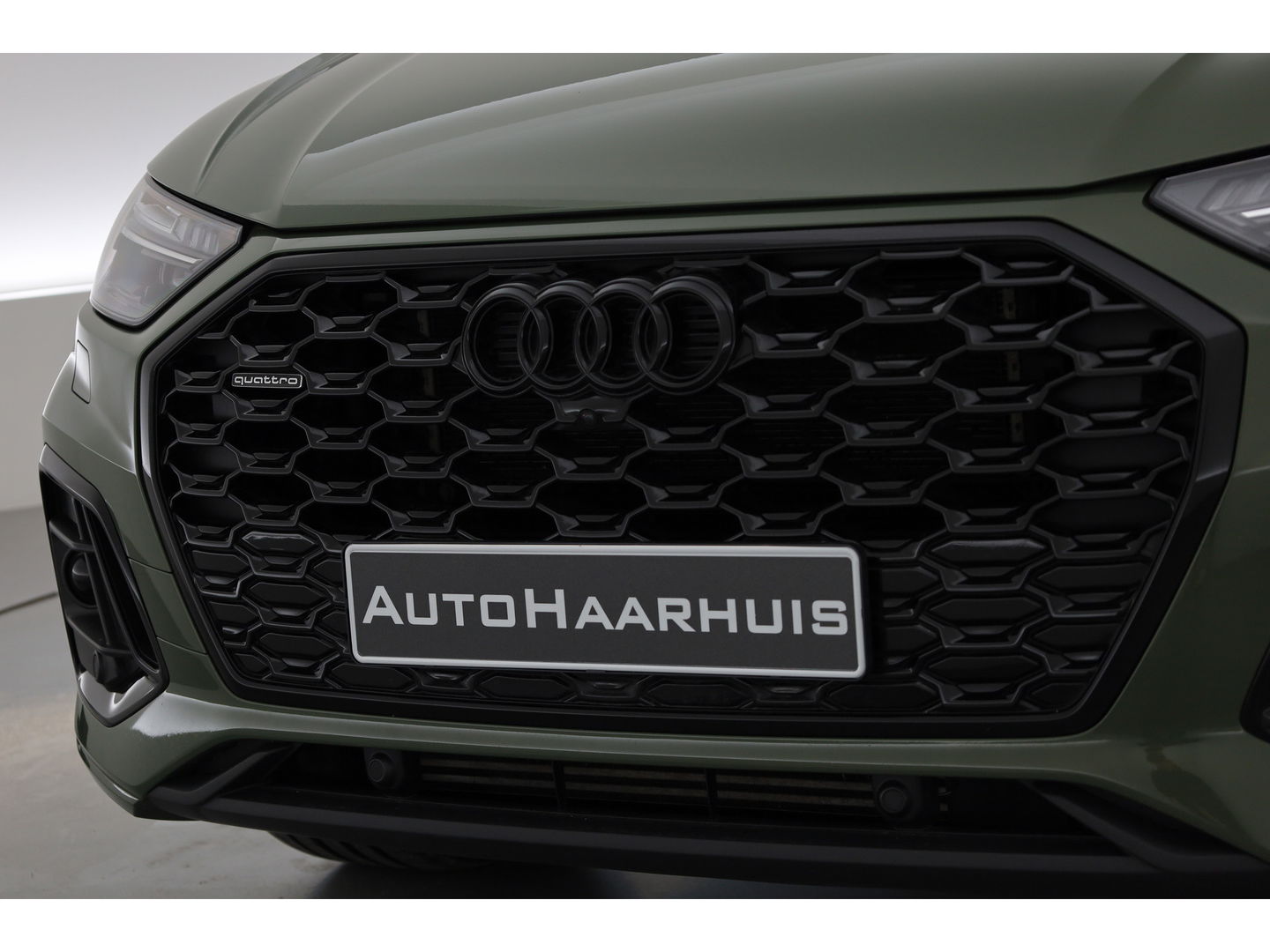 Audi Q5 Sportback 55 TFSI e S Line | District Groen | Luchtvering | HUD | Bang & Olufsen | 360cam |