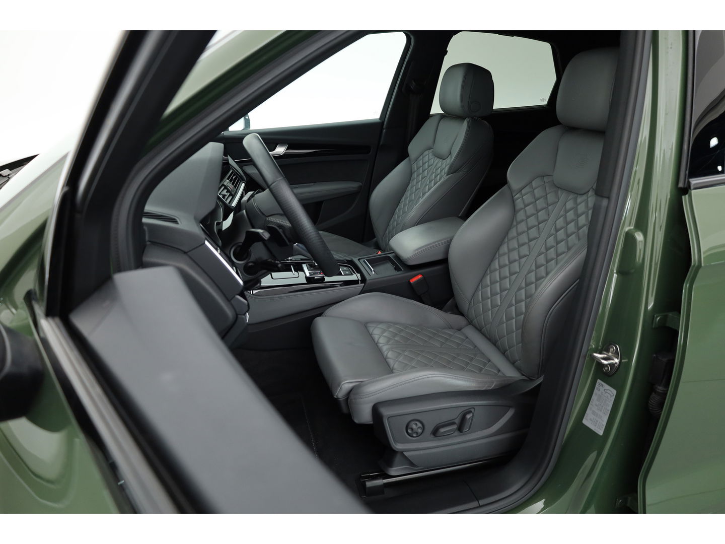 Audi Q5 Sportback 55 TFSI e S Line | District Groen | Luchtvering | HUD | Bang & Olufsen | 360cam |